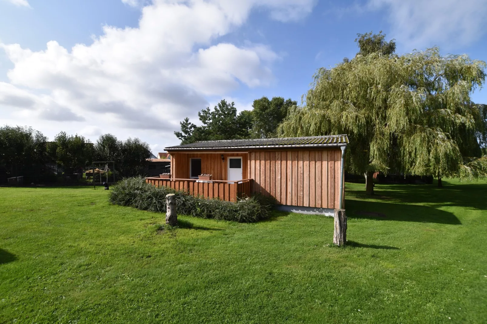 Bungalowanlage Gänseblümchen 2-Exterior summer