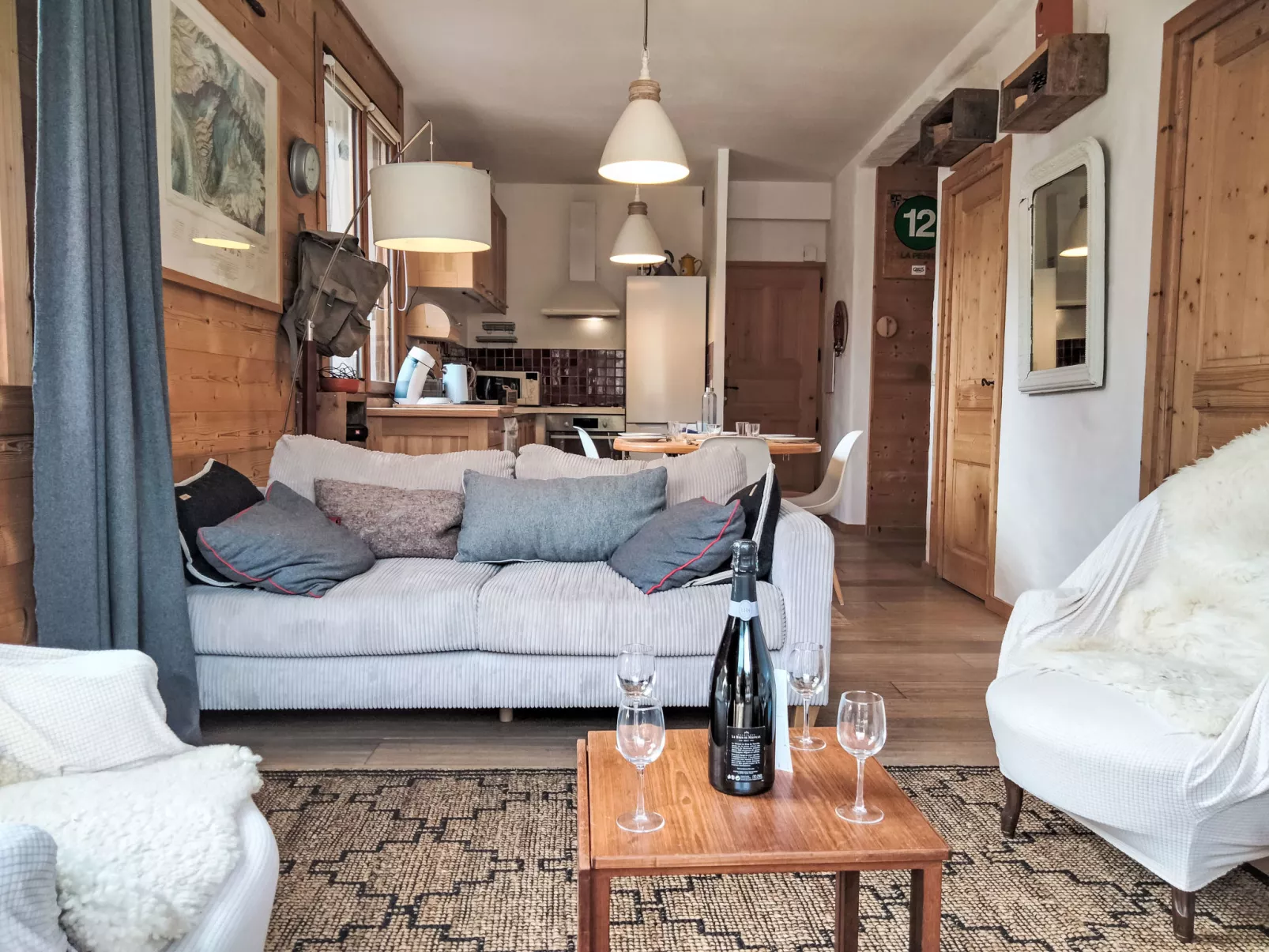Chalet du Rosay-Inside