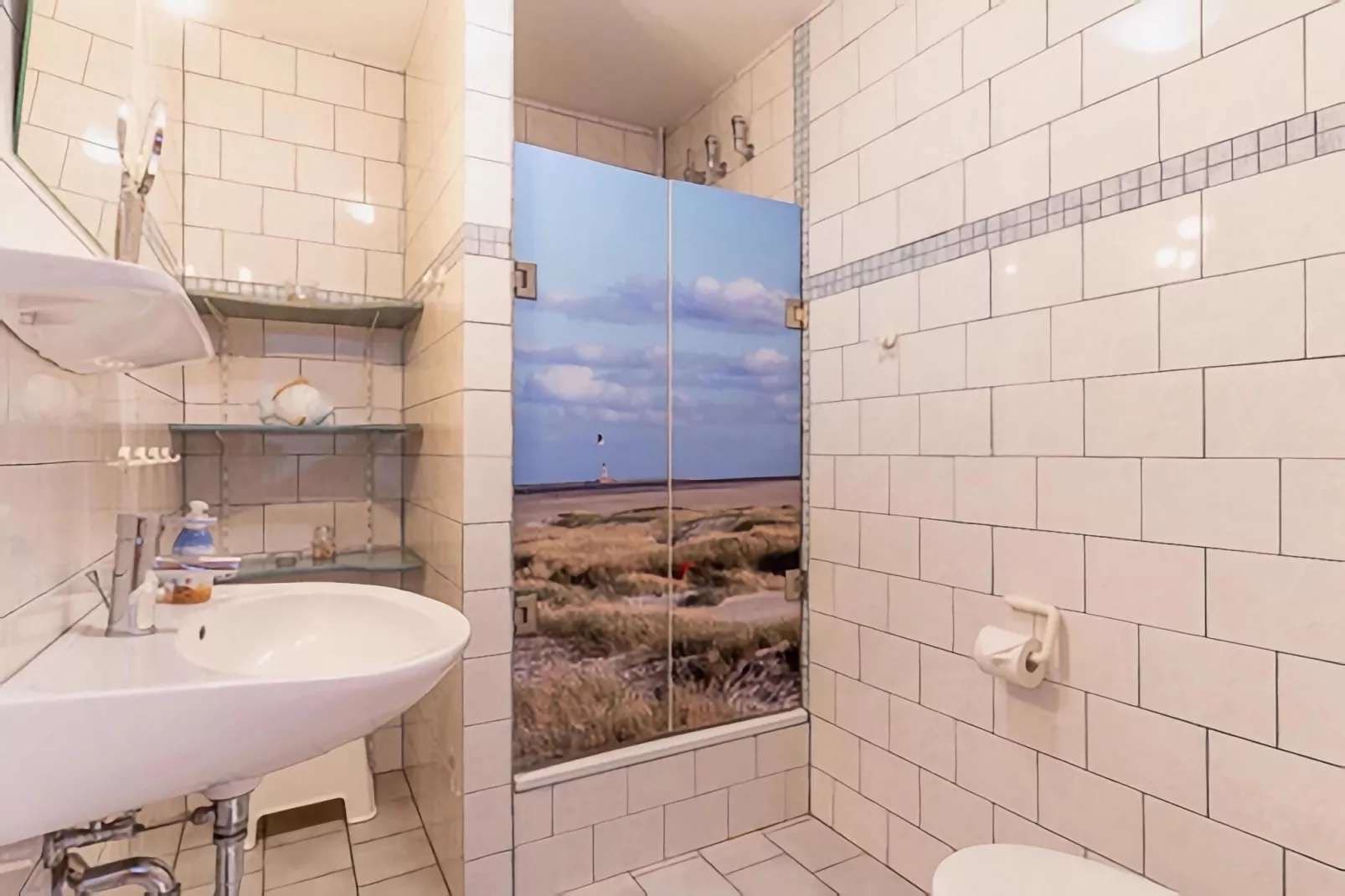 Ferienwohnung Hohe Düne Vollerwiek-Bathroom