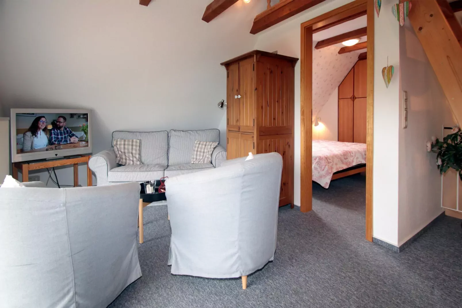 Ferienwohnung in Hilgenriedersiel-Living room