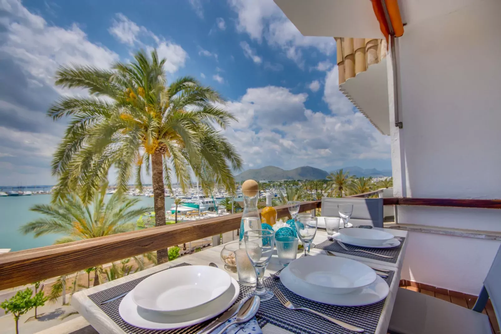 Canet Beach-Terrassenbalkon