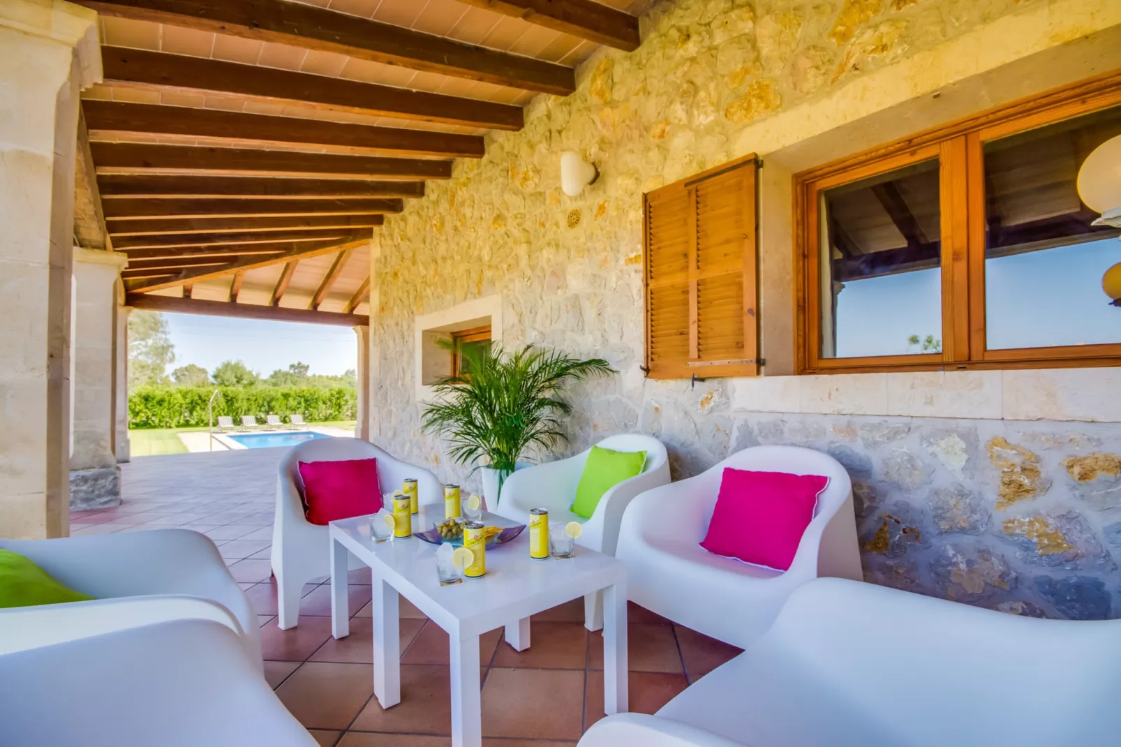 Ses Poves-Terrasse