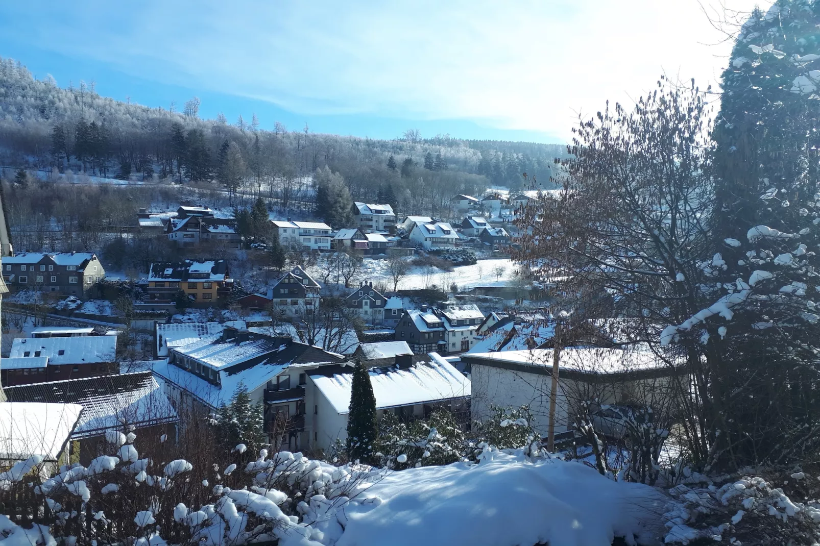 Am Iberg-View winter