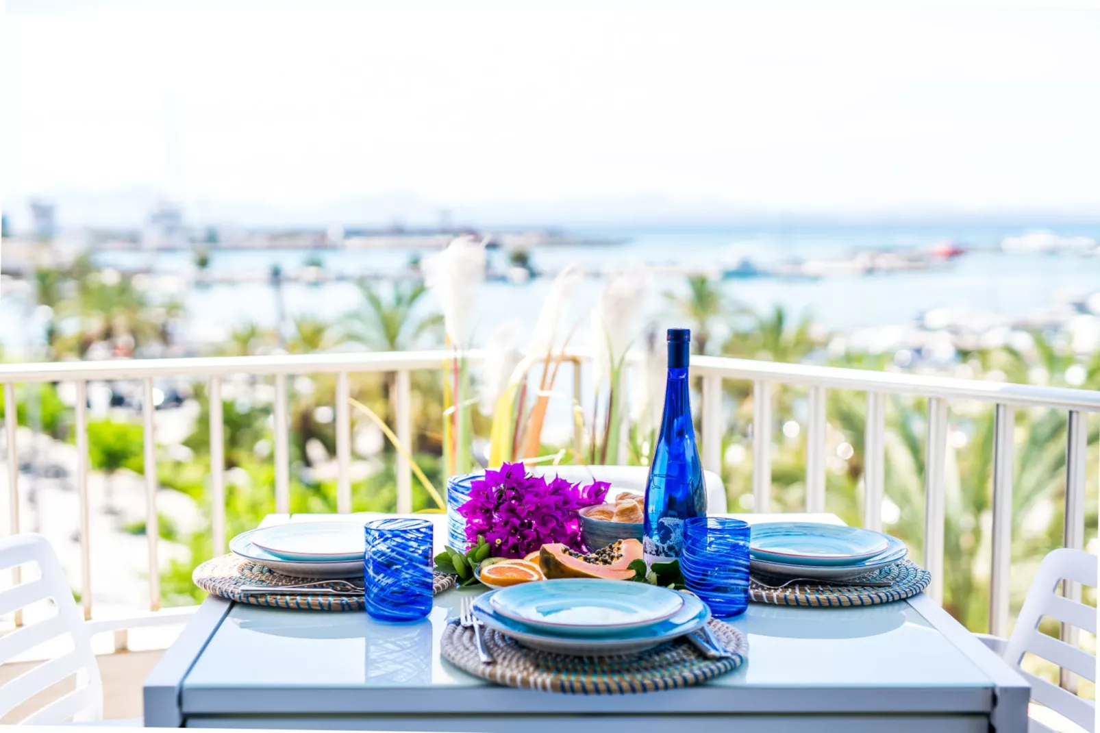 Blue Sky-Terrace balcony