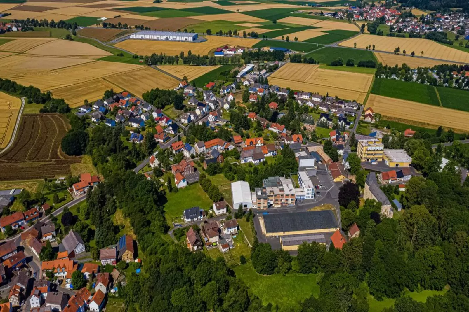 Idylle-Gebiete Sommer 5 km
