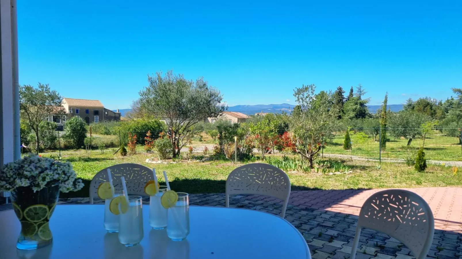 Clos des Oliviers-Terrace balcony