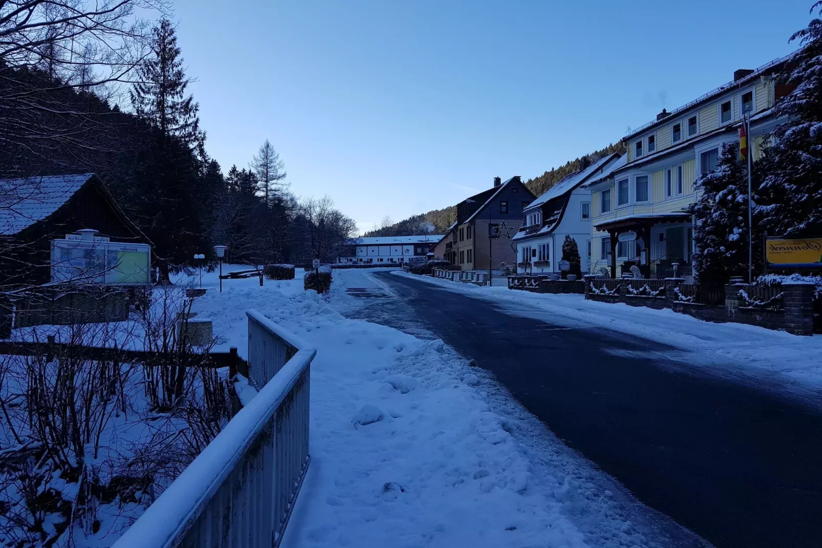 Spiegeltal-Aussicht Winter