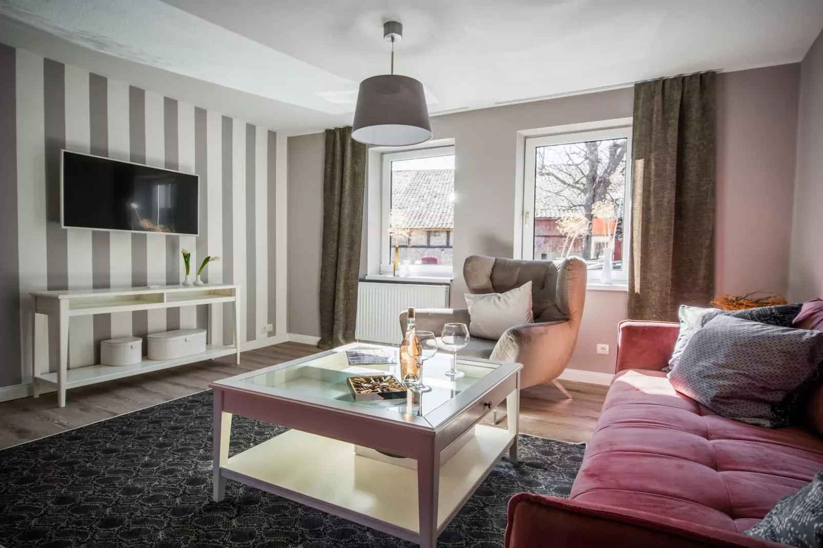 Ferienwohnung Stapelburg-Living room