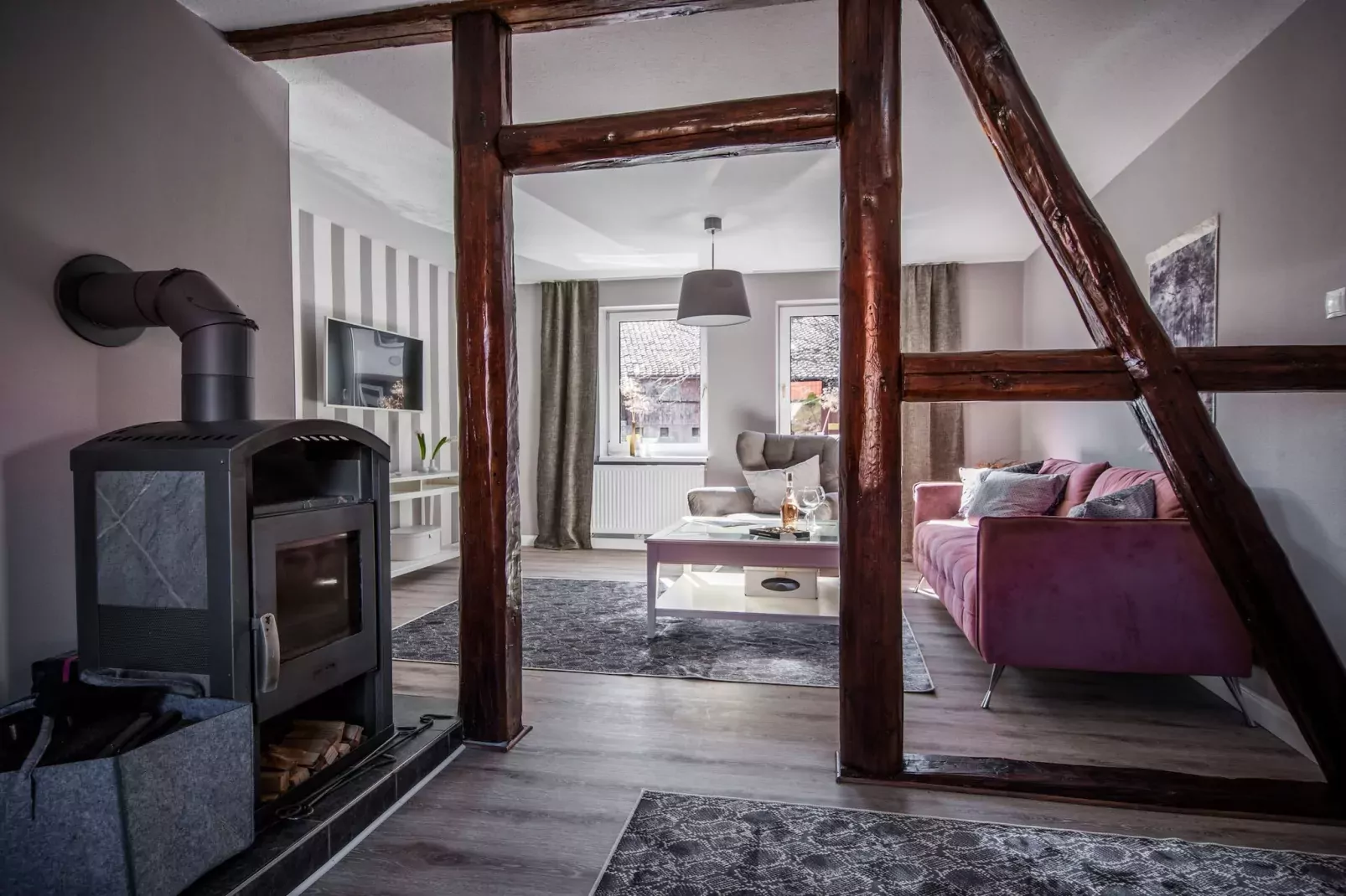 Ferienwohnung Stapelburg-Living room