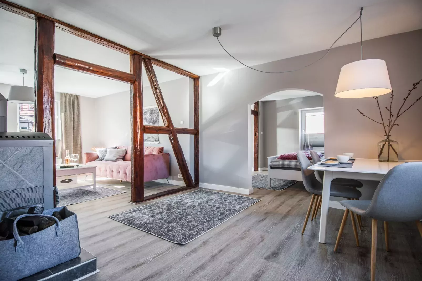 Ferienwohnung Stapelburg-Dining room