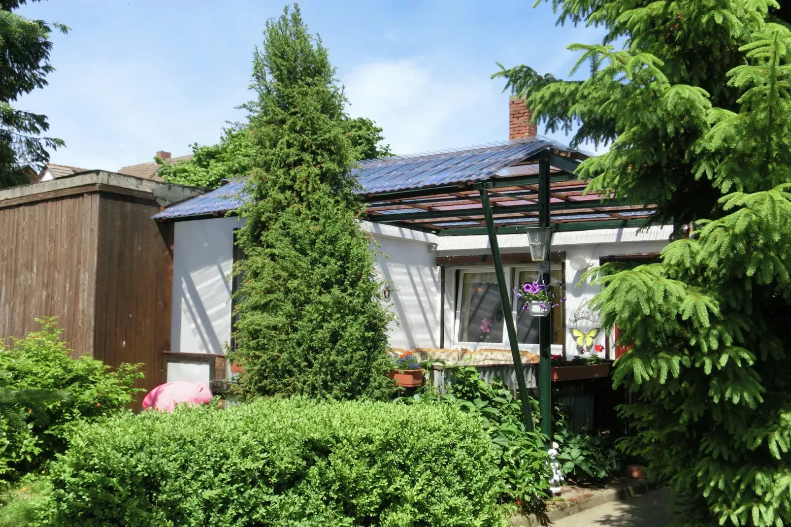 Angela-Exterior in summer