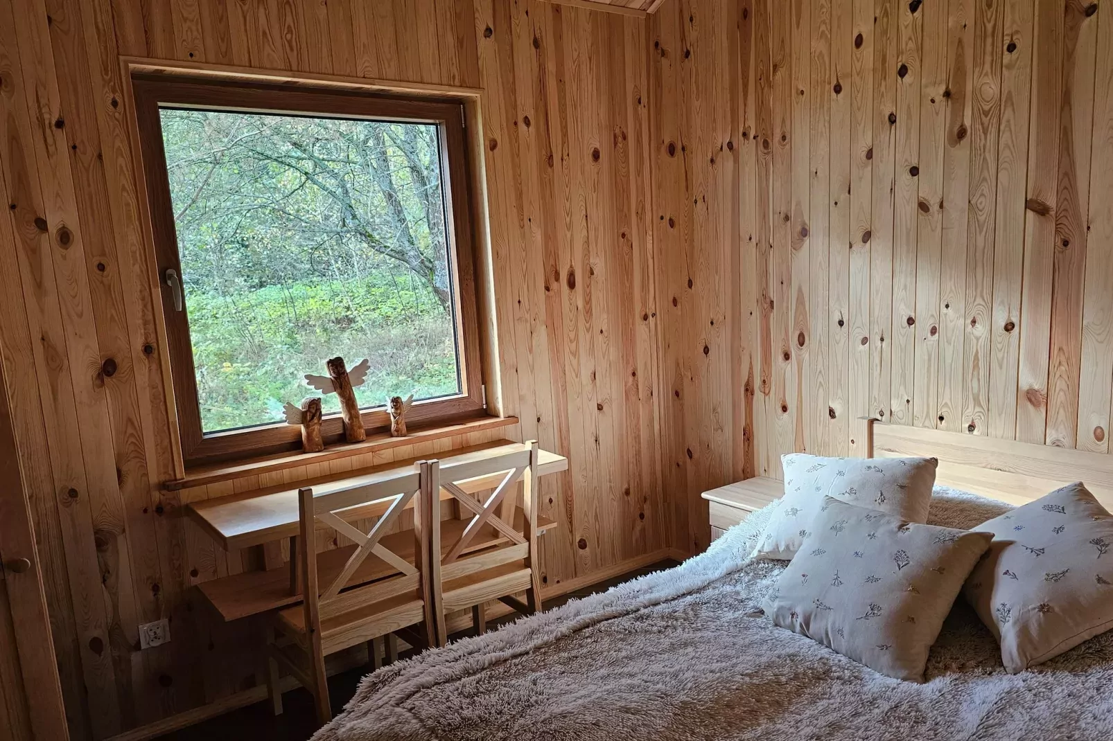 Domek wakacyjny LAWENDA dla max 6 osób Grąbczyn-Bedroom
