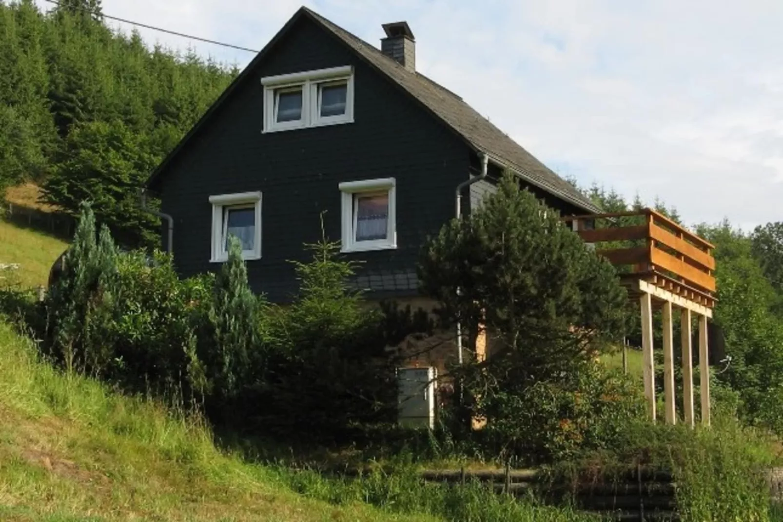 Waldhäuschen-Exterior summer