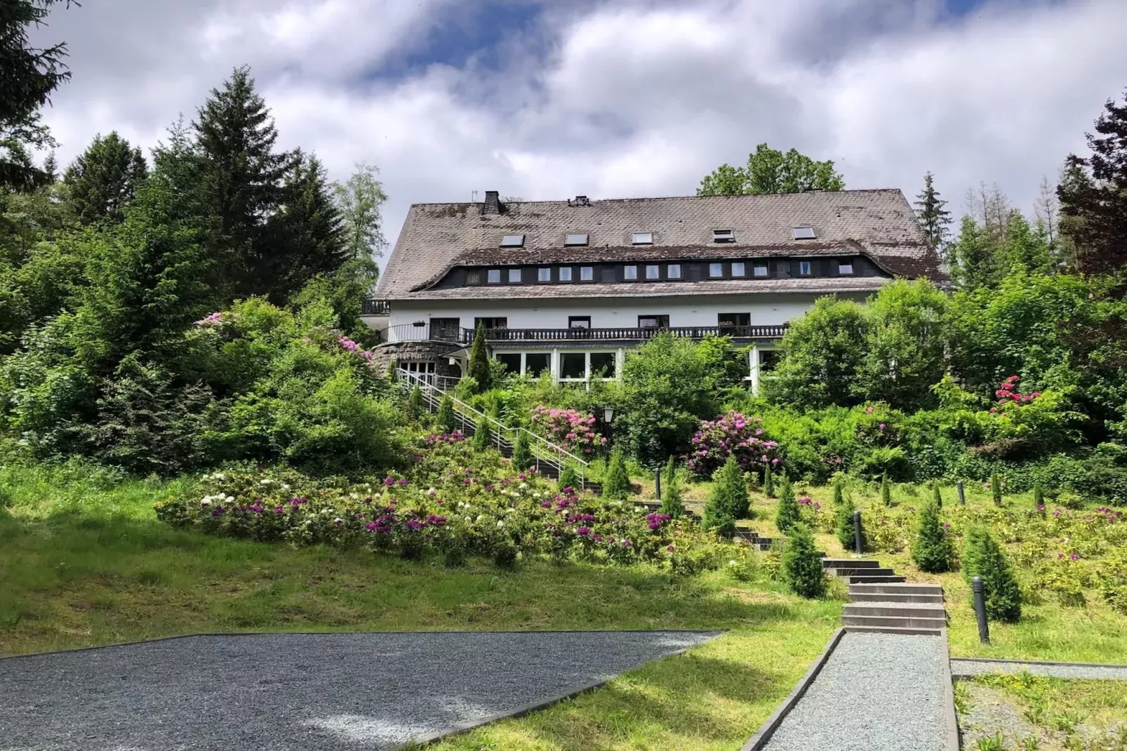 Landhaus Winterberg-Außenbereich Sommer