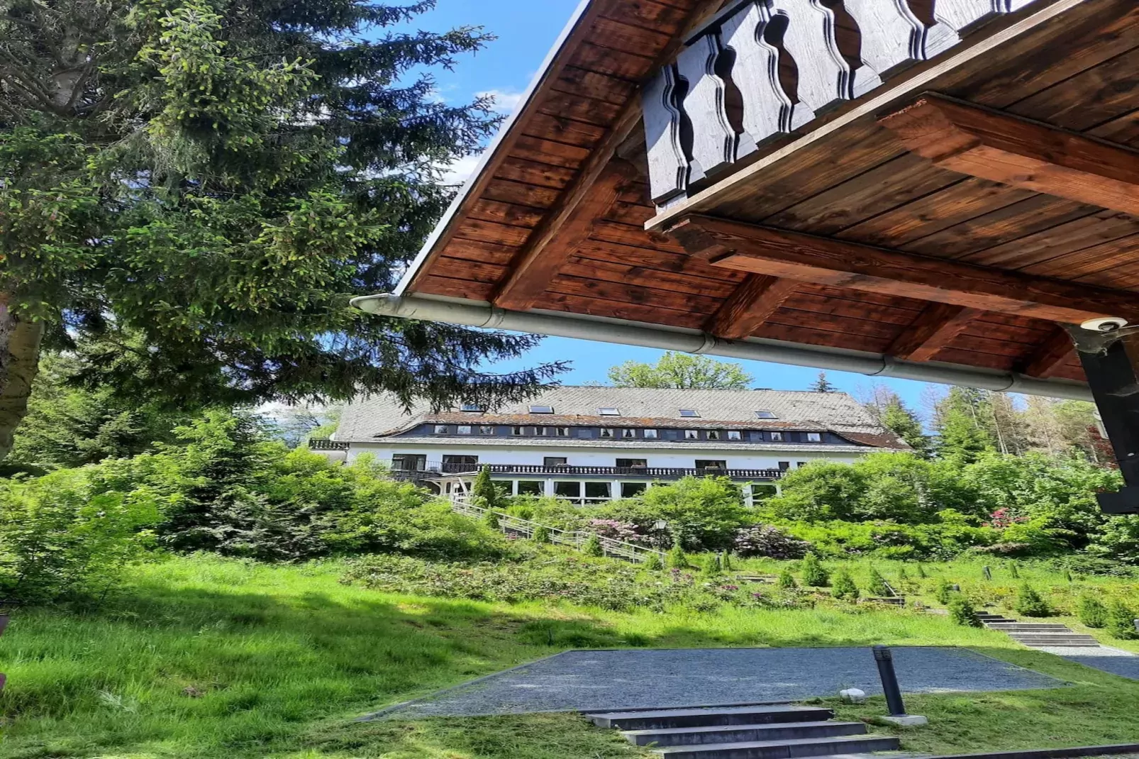 Landhaus Winterberg-Außenbereich Sommer