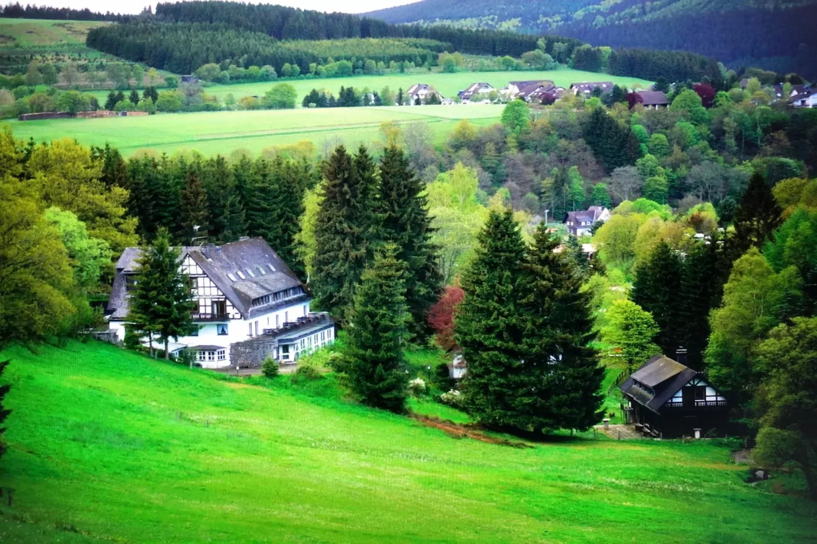 Landhaus Winterberg-Außenbereich Sommer