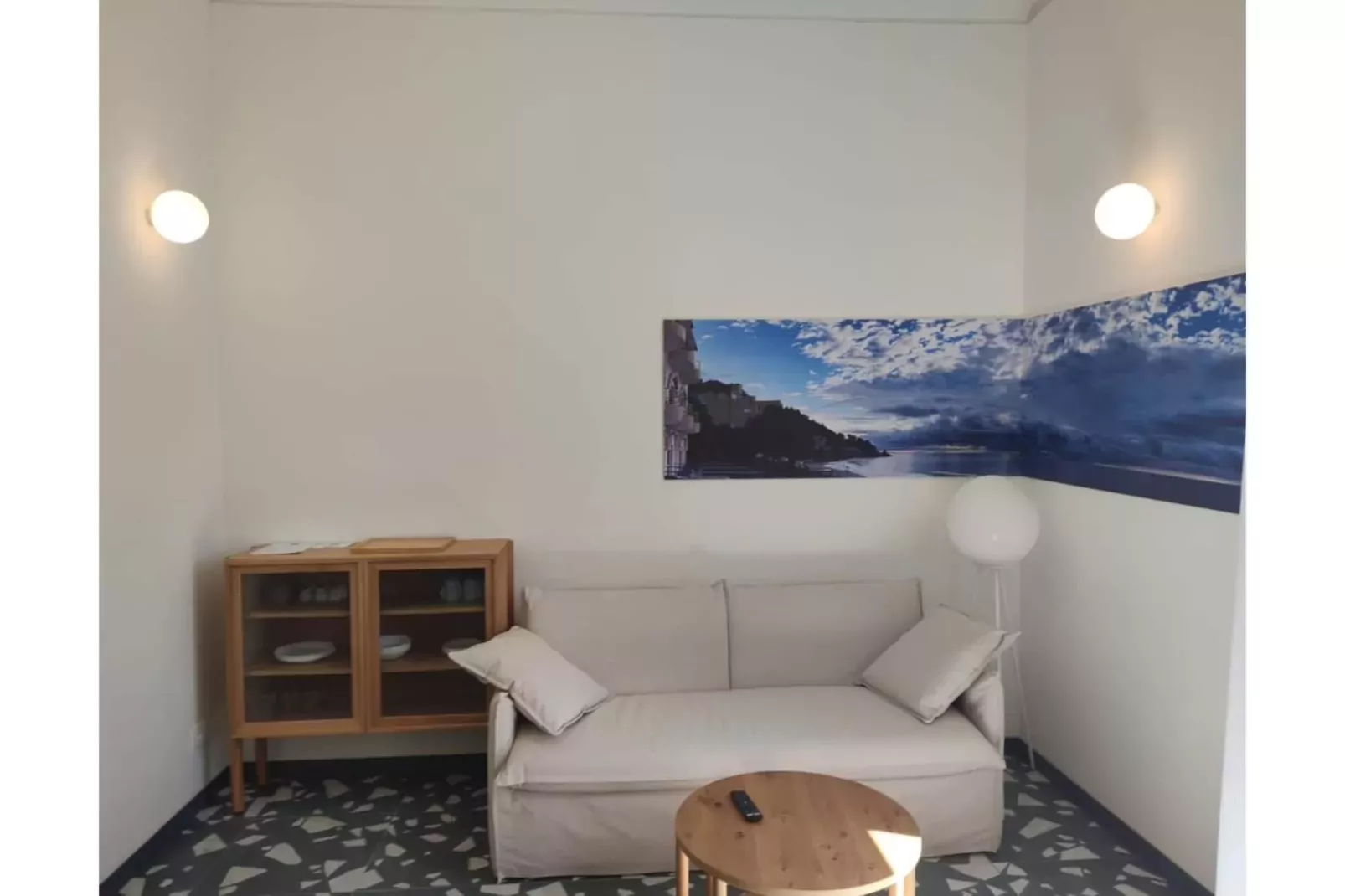 APARTMENTS ALAXIA LUXURY TWO-ROOM APARTMENT 4 PAX-Living room