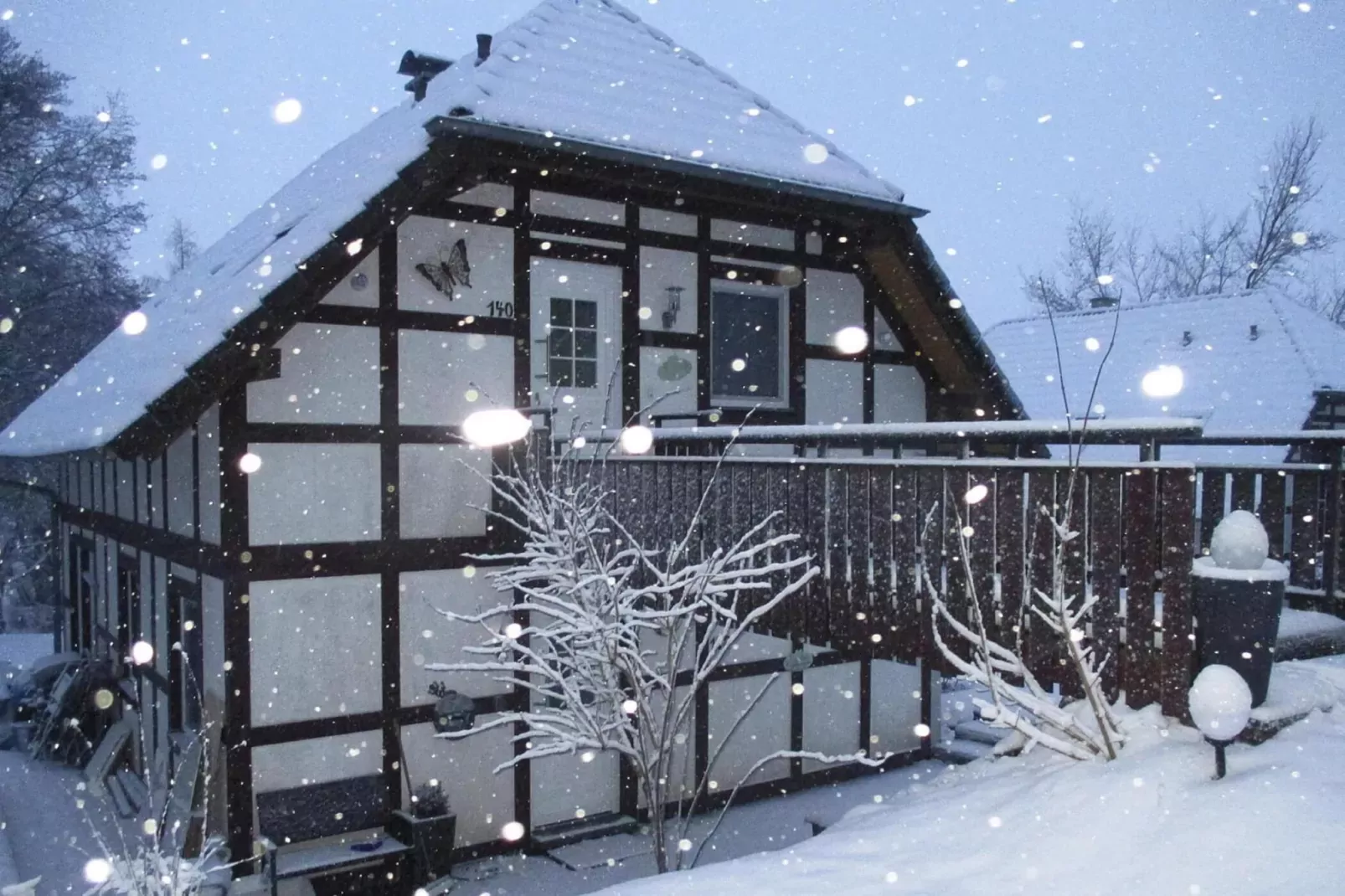 Untere Ferienwohnung-Exterior winter