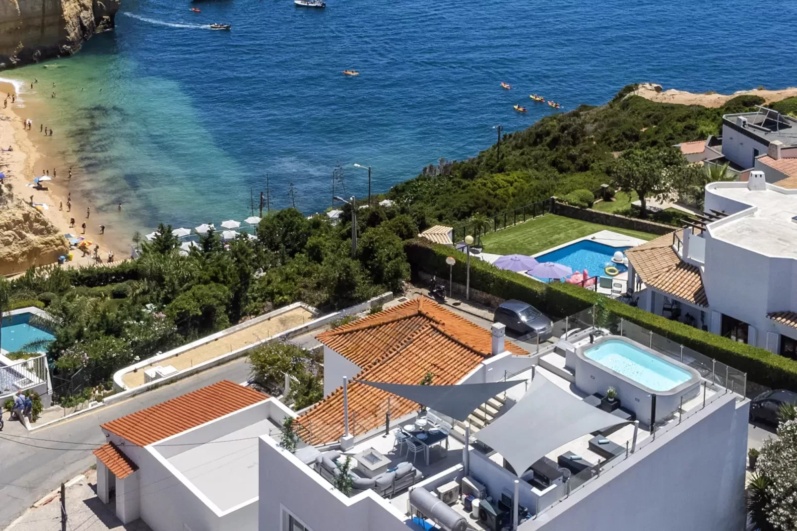 Casa Milhafre - Apartment overlooking Benagil Beac-Terrace