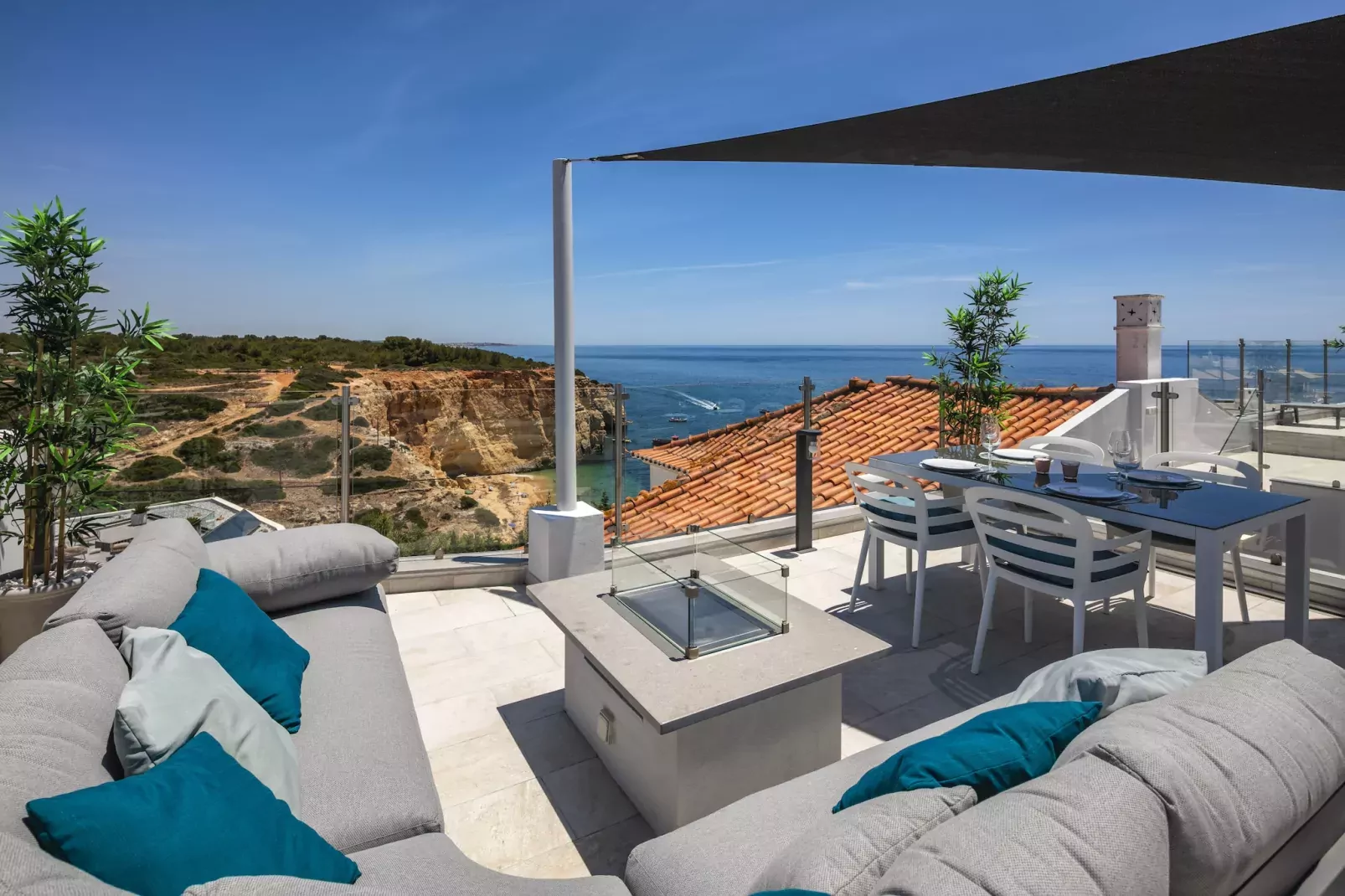 Casa Milhafre - Apartment overlooking Benagil Beac-Terrace