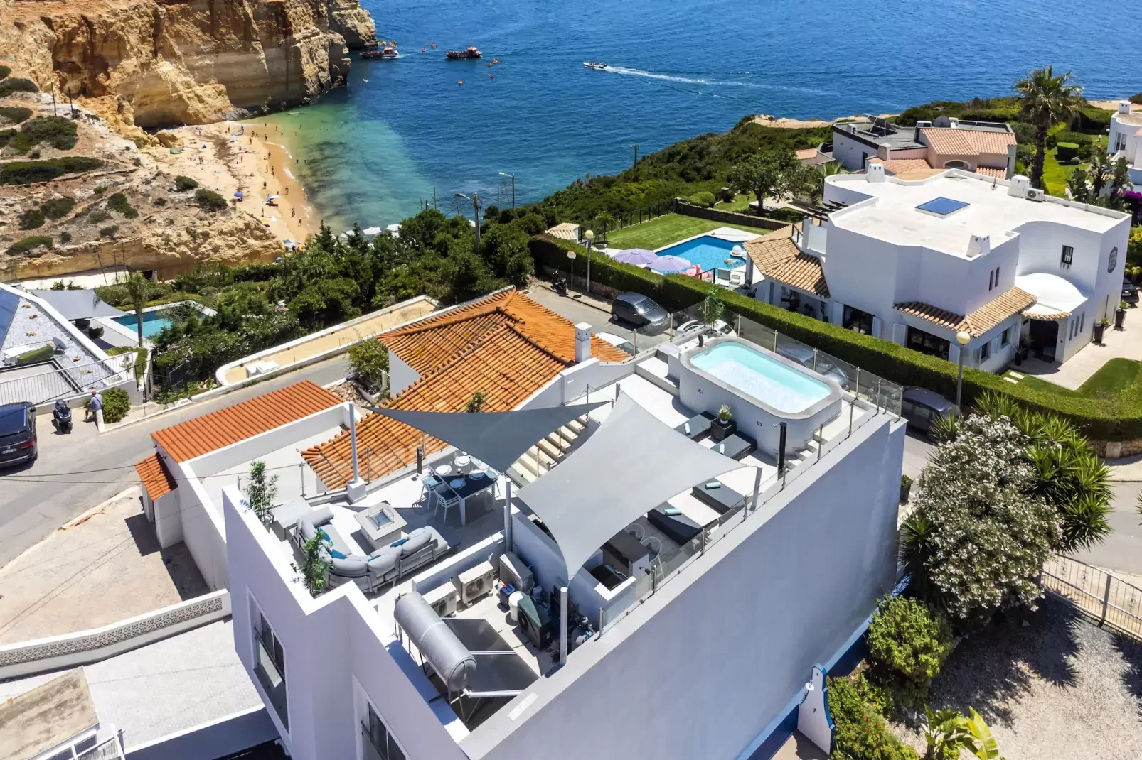 Casa Milhafre - Apartment overlooking Benagil Beac-Terrace