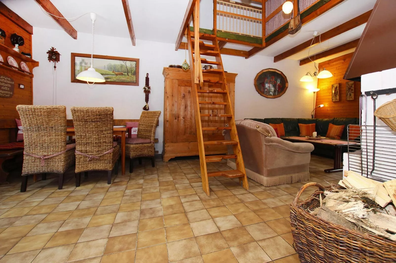 Ferienhaus in Wieda-Living room