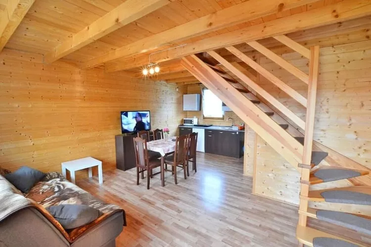 Domki wakacyjne z basenem dla 5 osób Jarosławiec-Living room