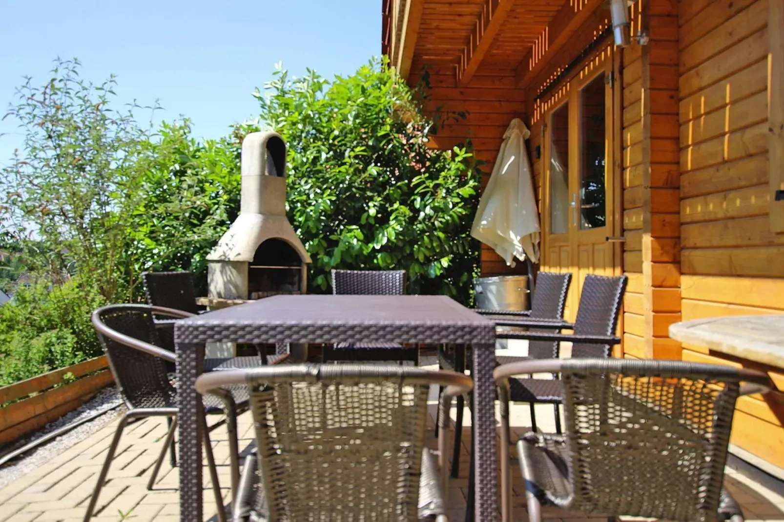 Blockhaus I-Terrace balcony