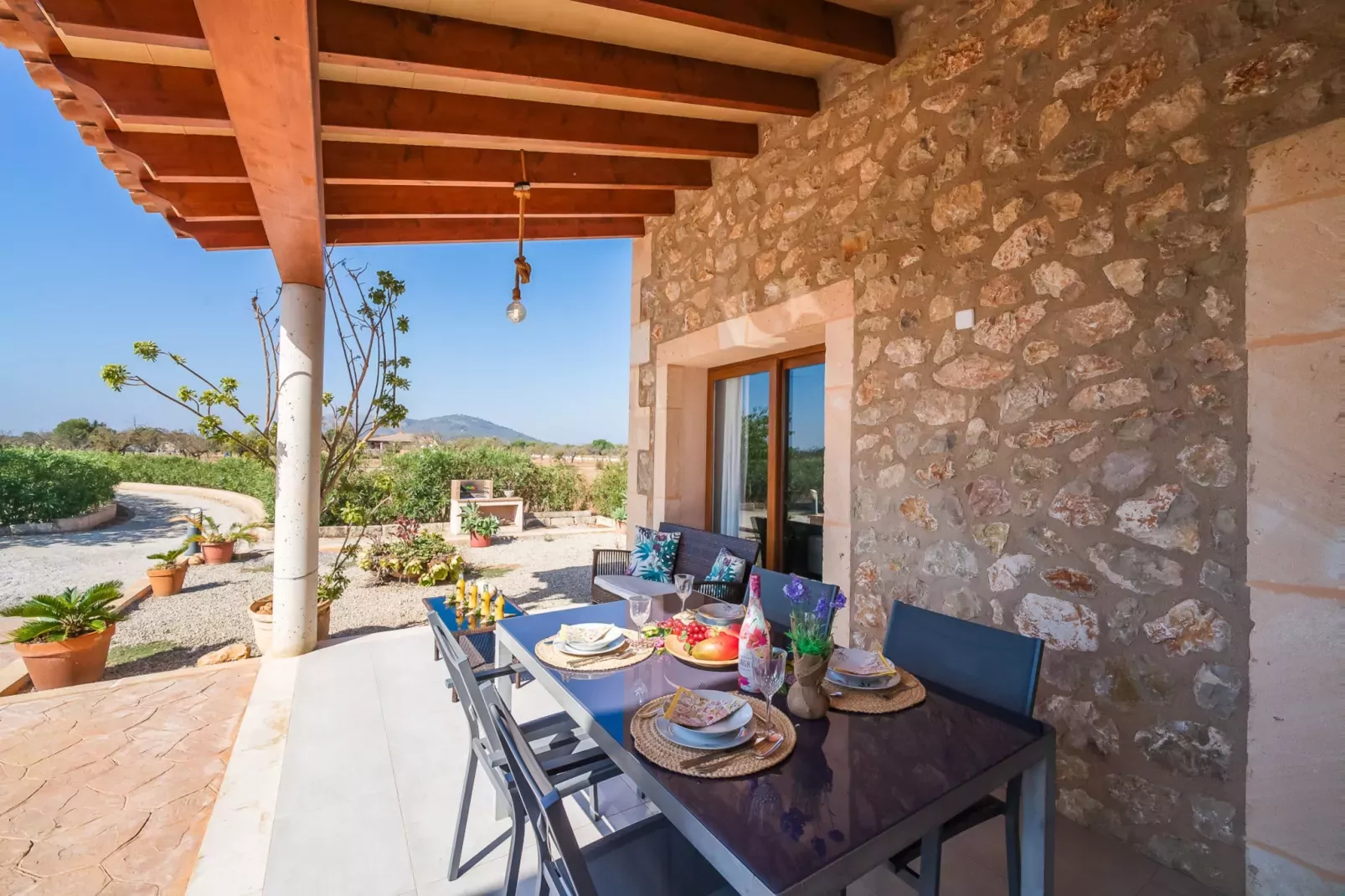 El Rafal de Son Alberti-Terrace balcony