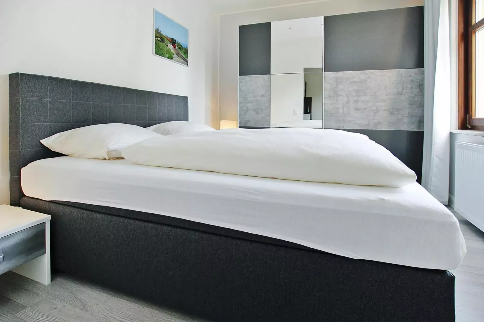 Apartment im alten Bahnhof-Bedroom