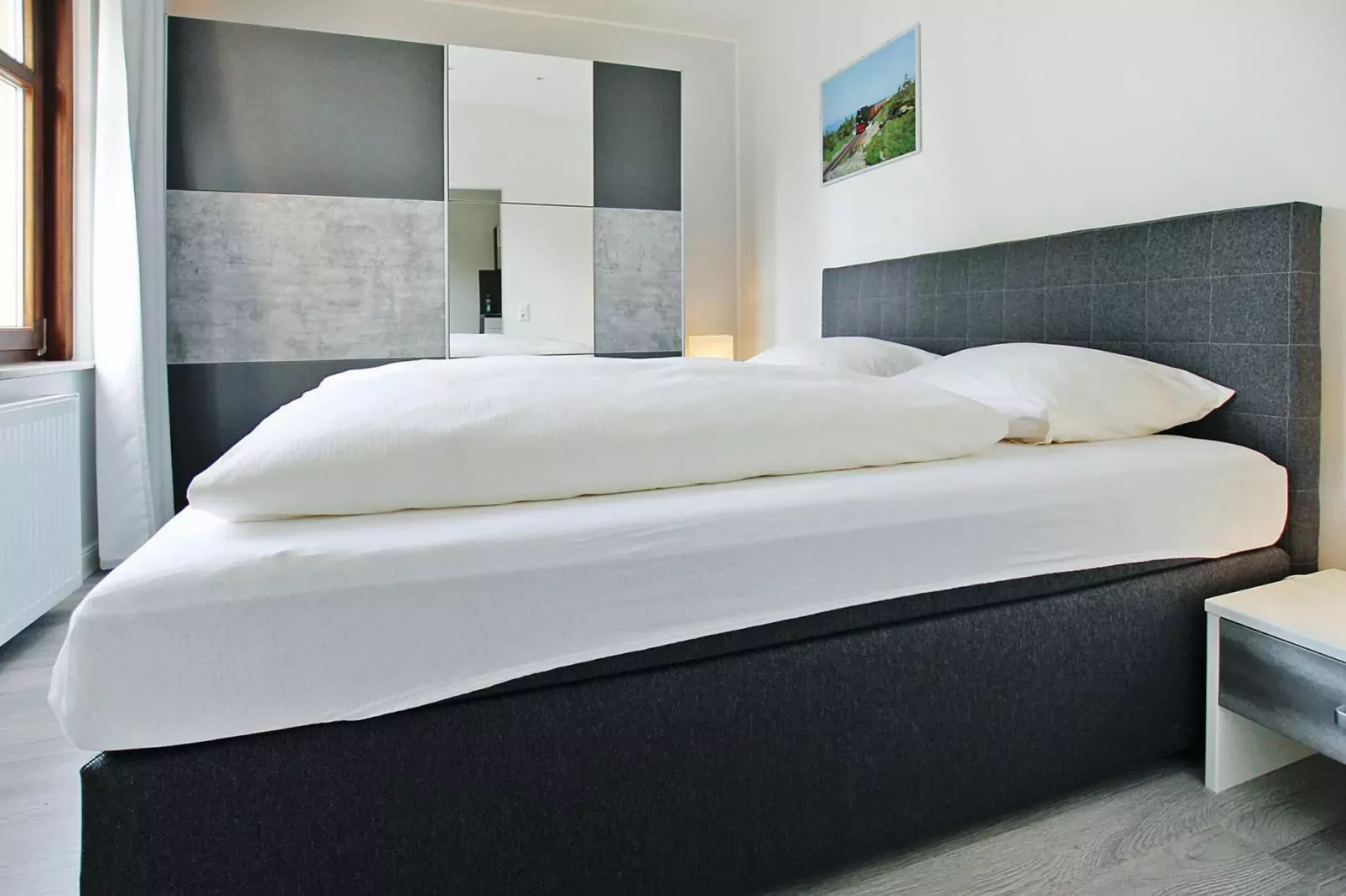 Apartment im alten Bahnhof-Bedroom