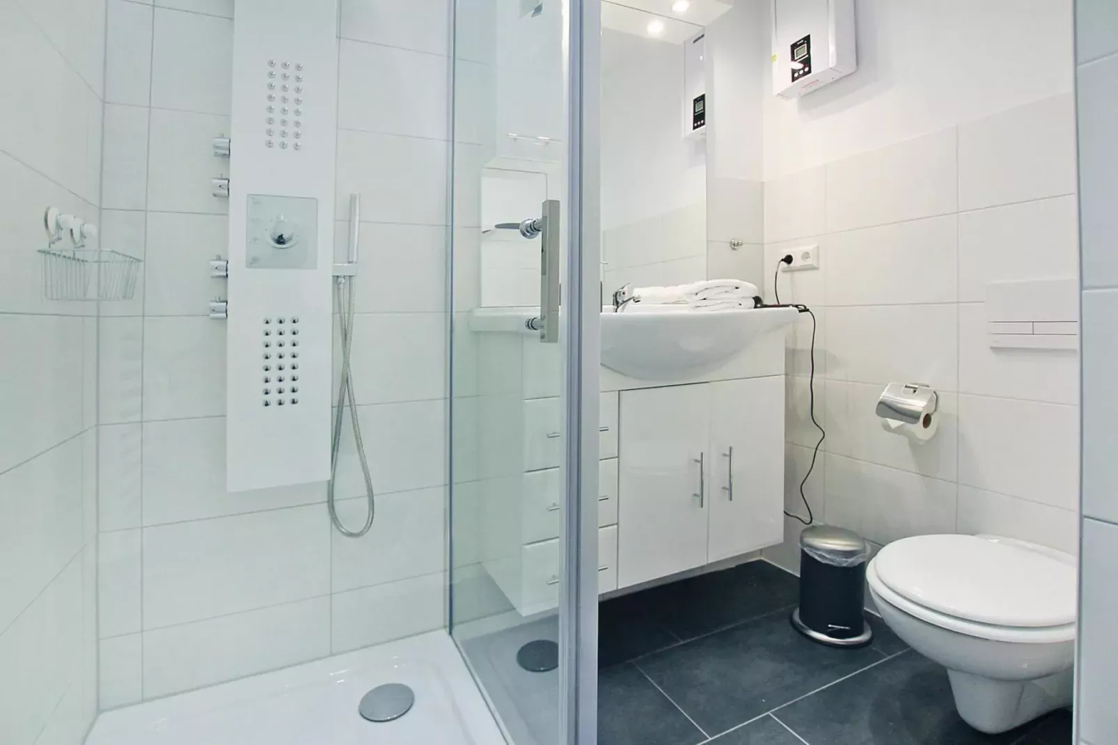Apartment im alten Bahnhof-Bathroom