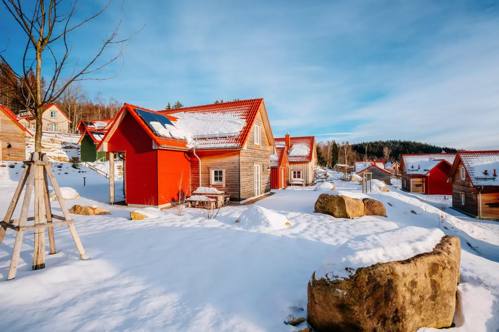 FH PremiumLodge Plus-5 Personen-Exterior winter