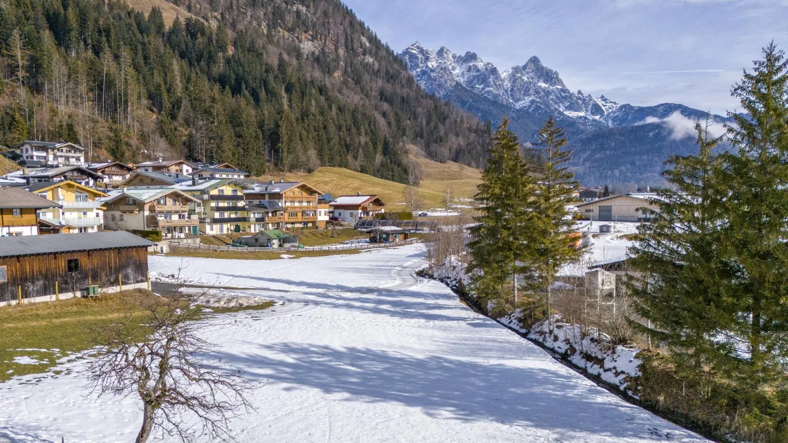 Alpenglück-Gebiet Winter 1 km