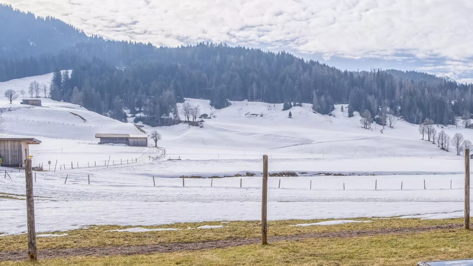 Alpenglück-Aussicht Winter