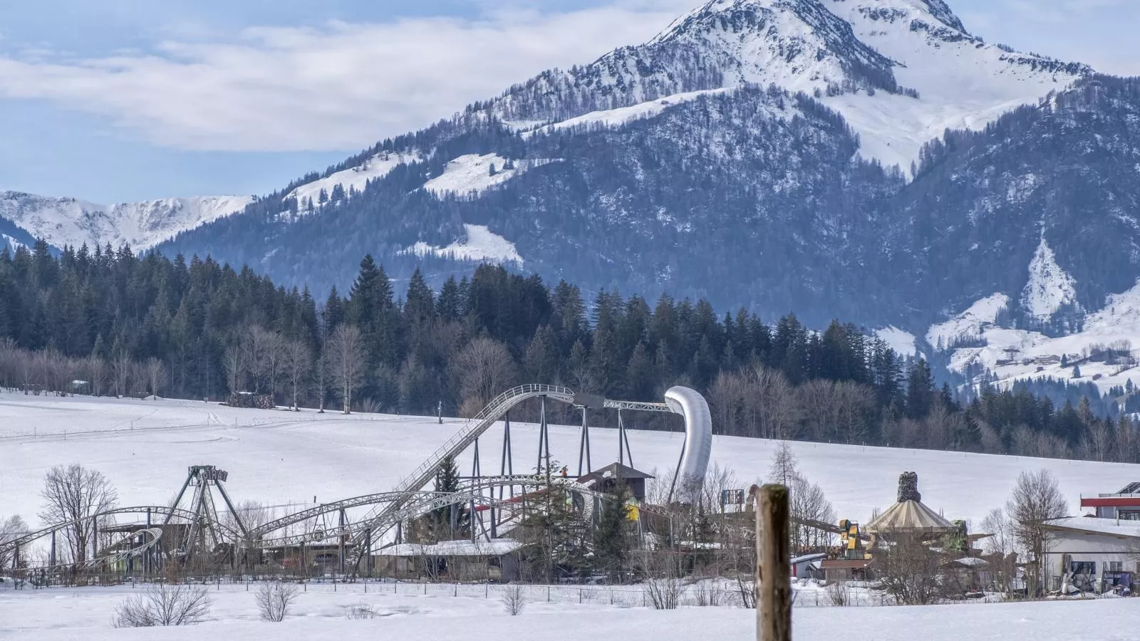 Alpenglück-Aussicht Winter