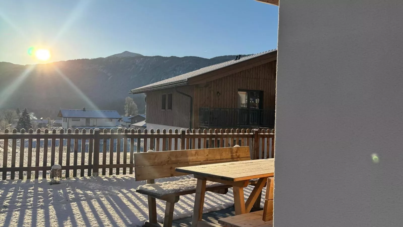 Obermöschach 10A-Aussicht Winter