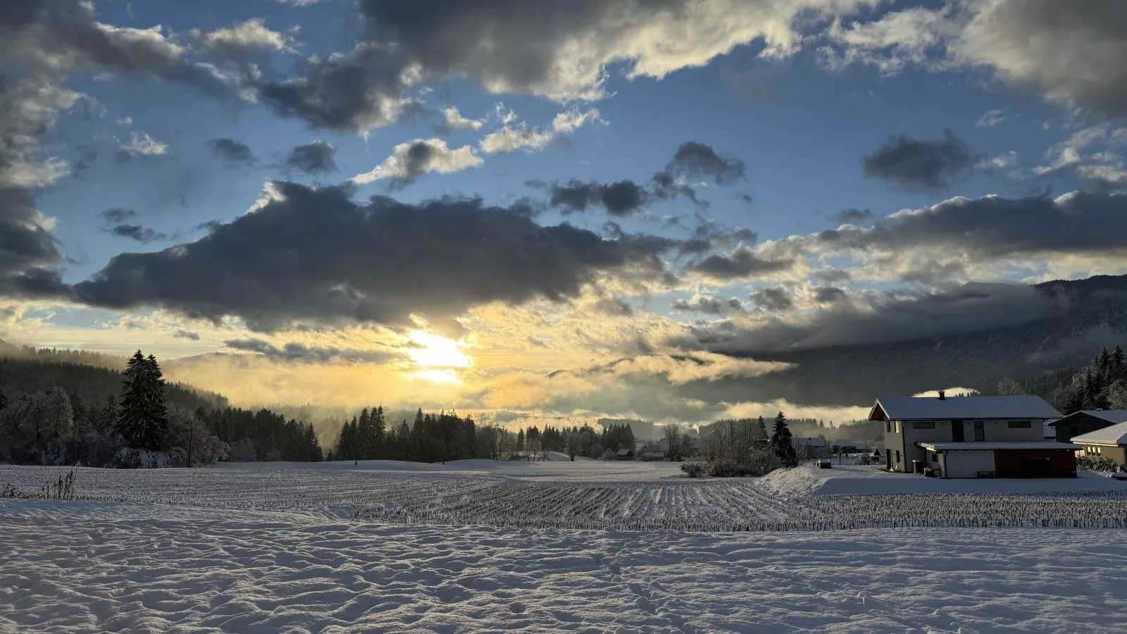 Obermöschach 10B-Aussicht Winter