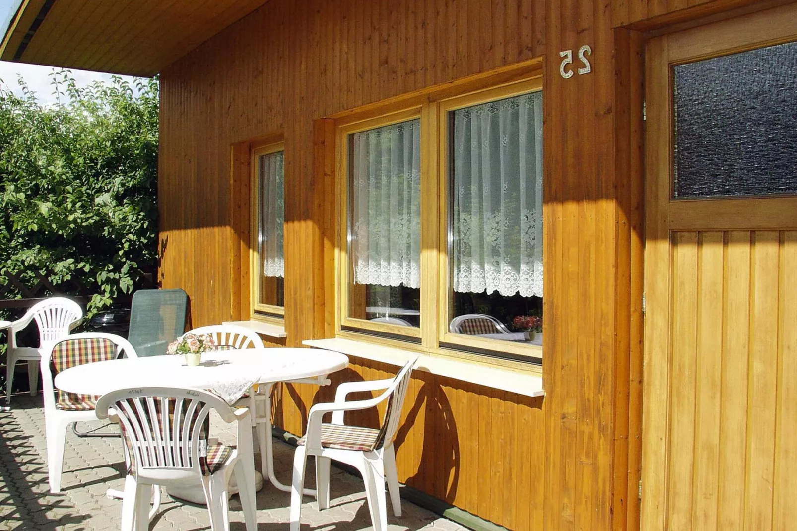 Feriensiedlung Am Grundlossee / DHH Typ 1 40 qm 4 Pers-Terrace balcony