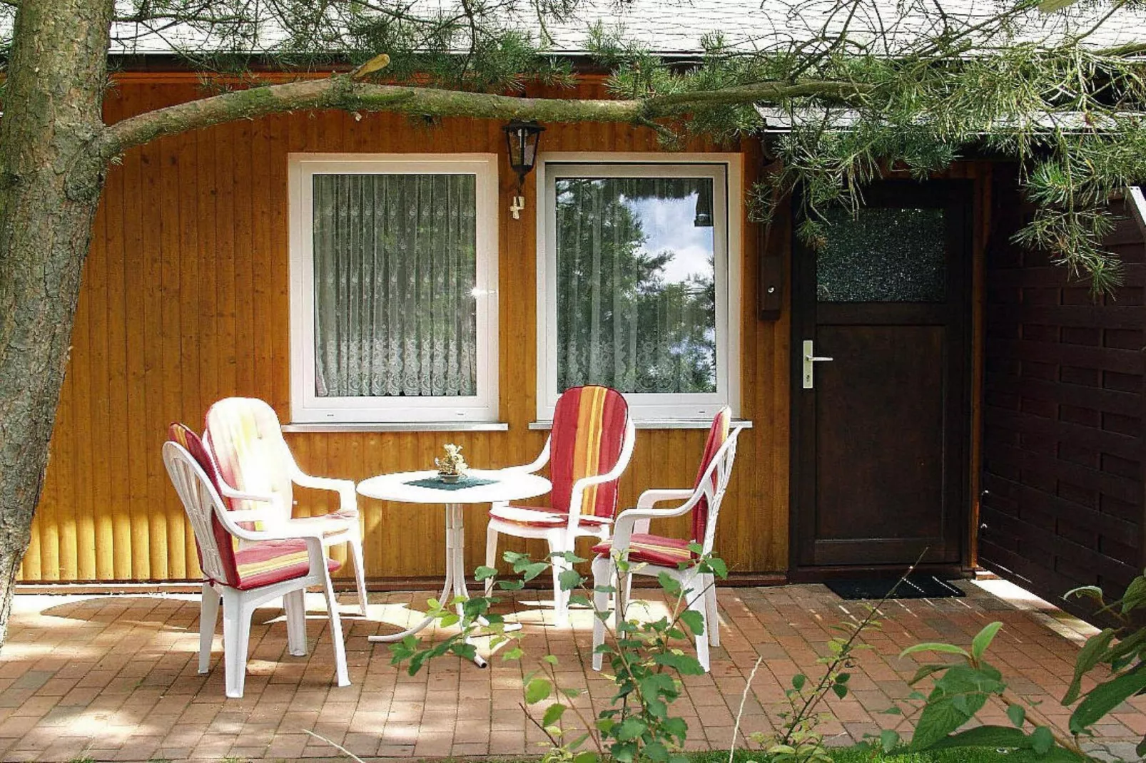 Feriensiedlung Am Grundlossee / DHH Typ 1 40 qm 4 Pers-Terrace balcony
