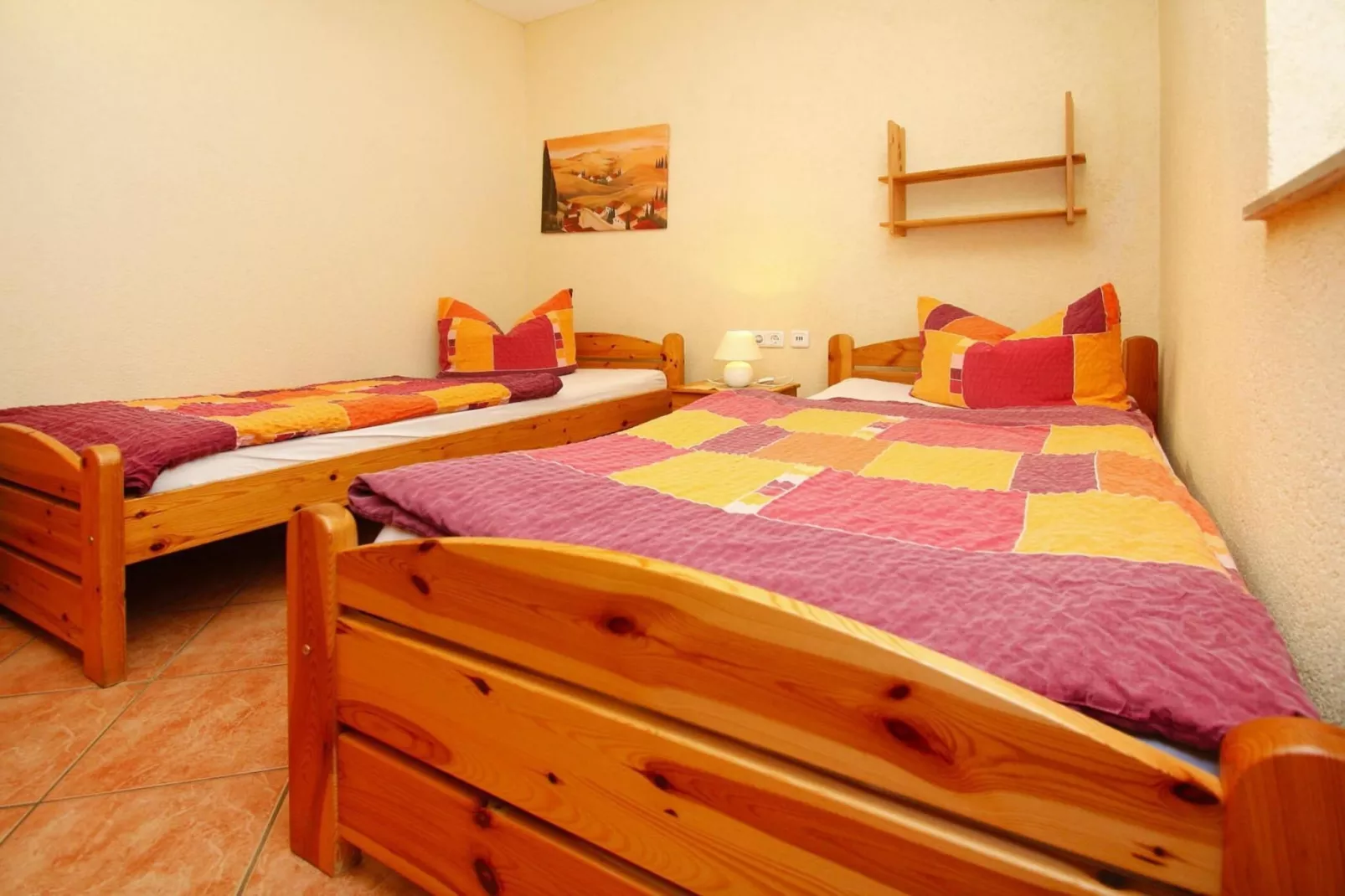 Feriensiedlung Am Grundlossee / DHH Typ 3 45 qm 4 Pers-Bedroom