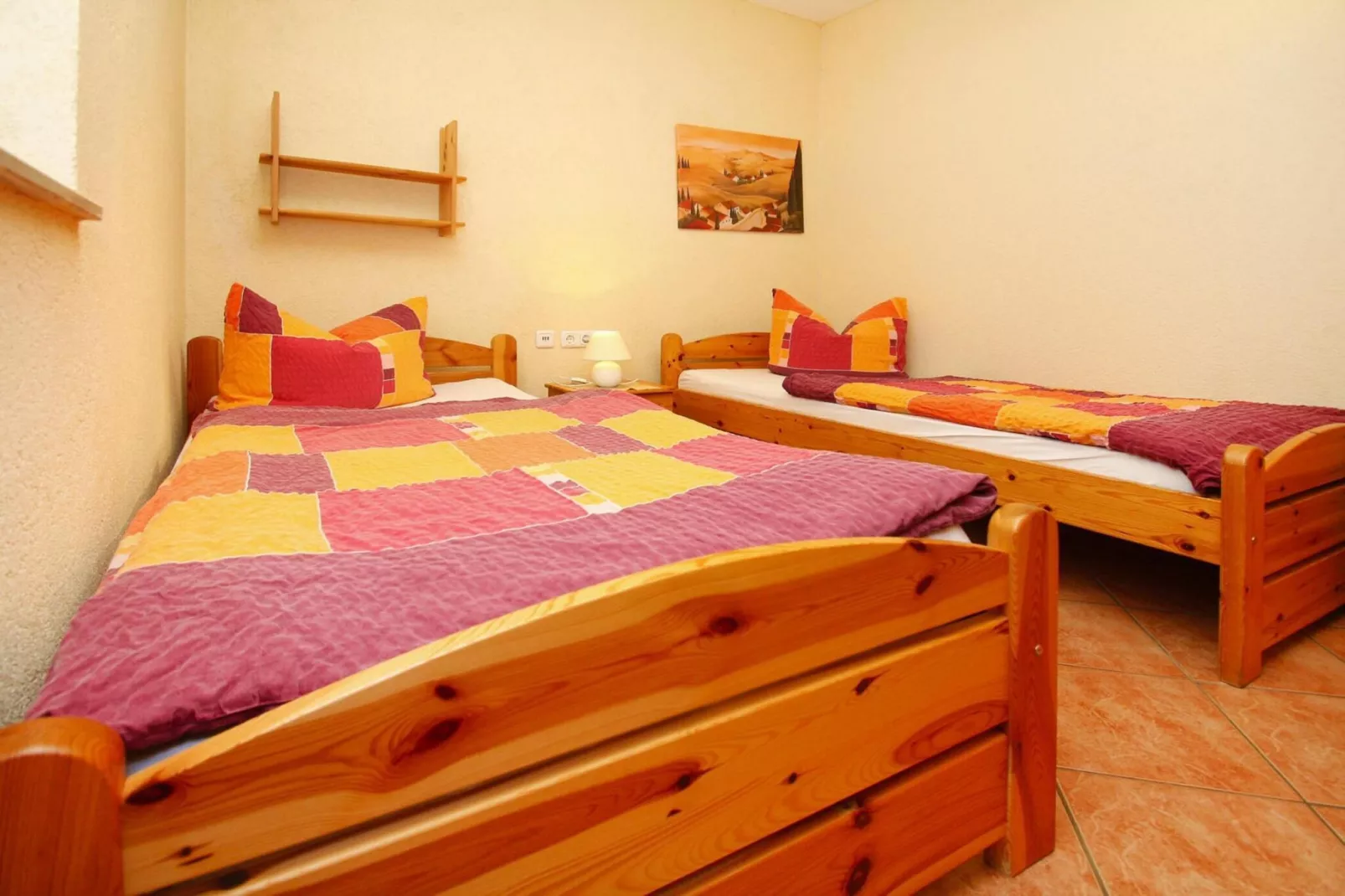Feriensiedlung Am Grundlossee / DHH Typ 3 45 qm 4 Pers-Bedroom
