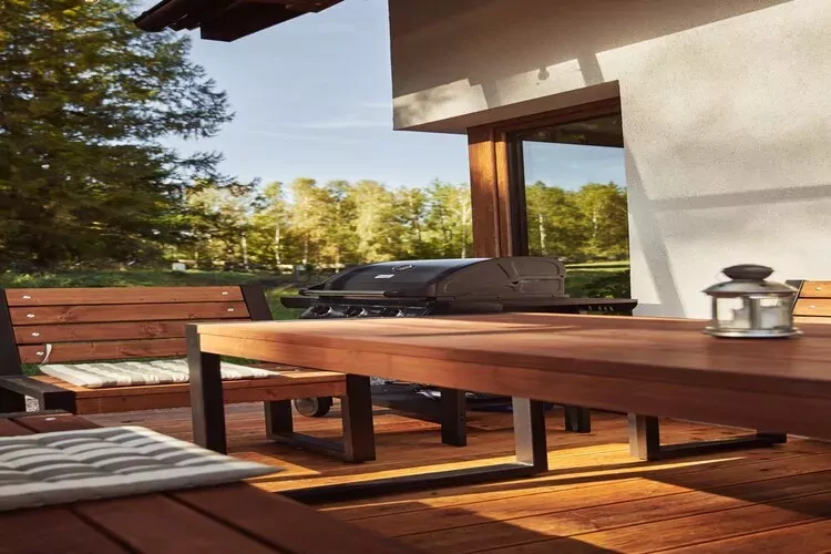 Holiday home Dabie-Balcon-terrasse