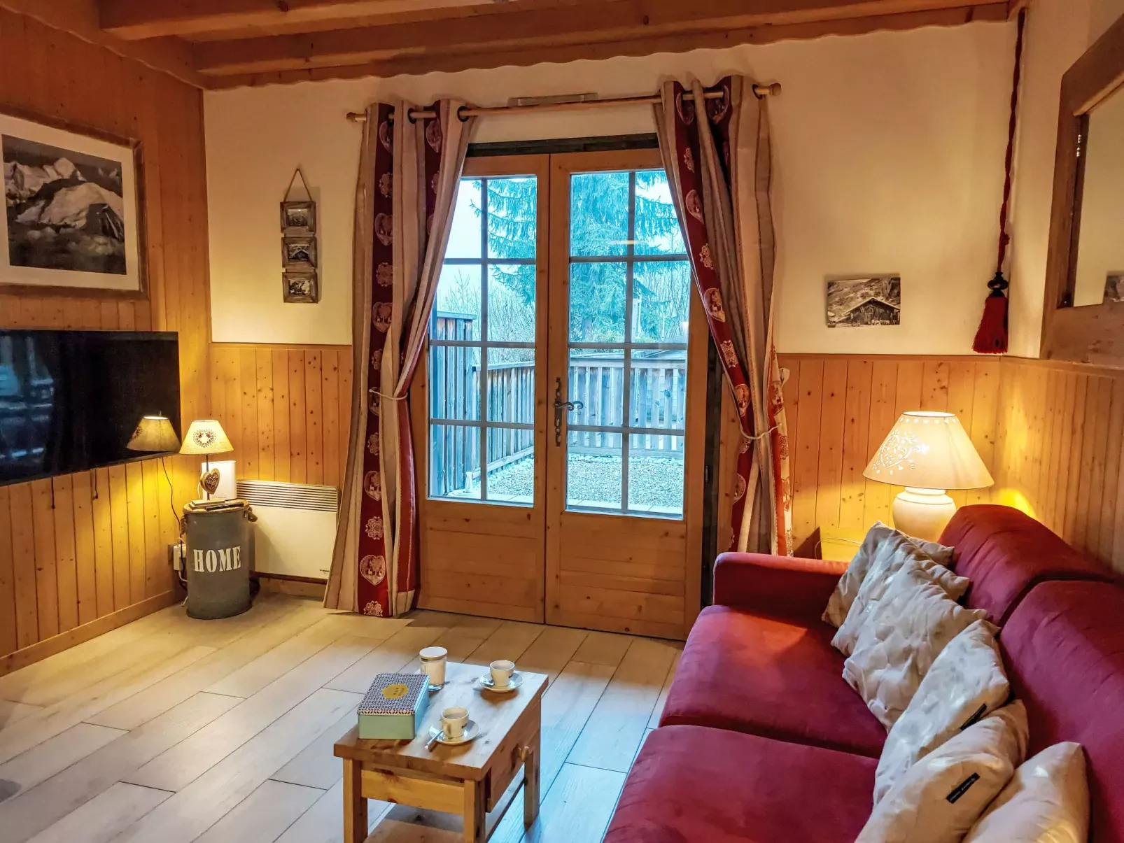 Le clos Alpin-Inside