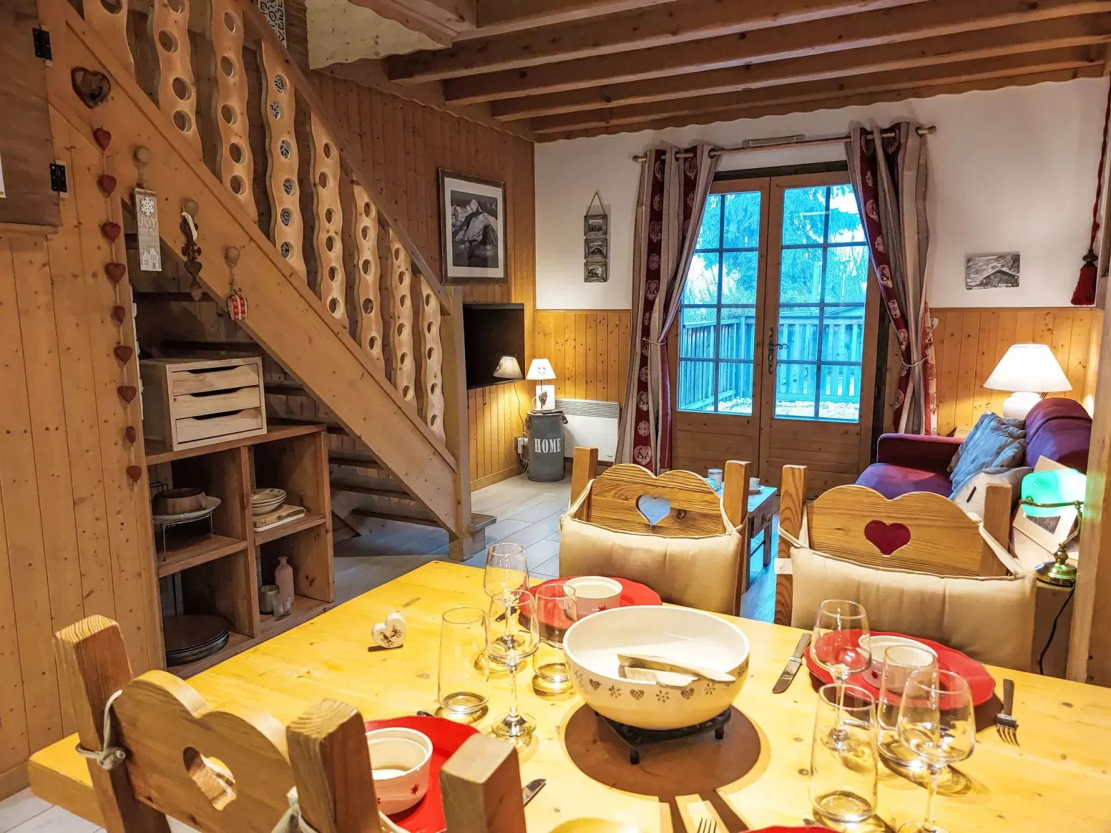 Le clos Alpin-Inside