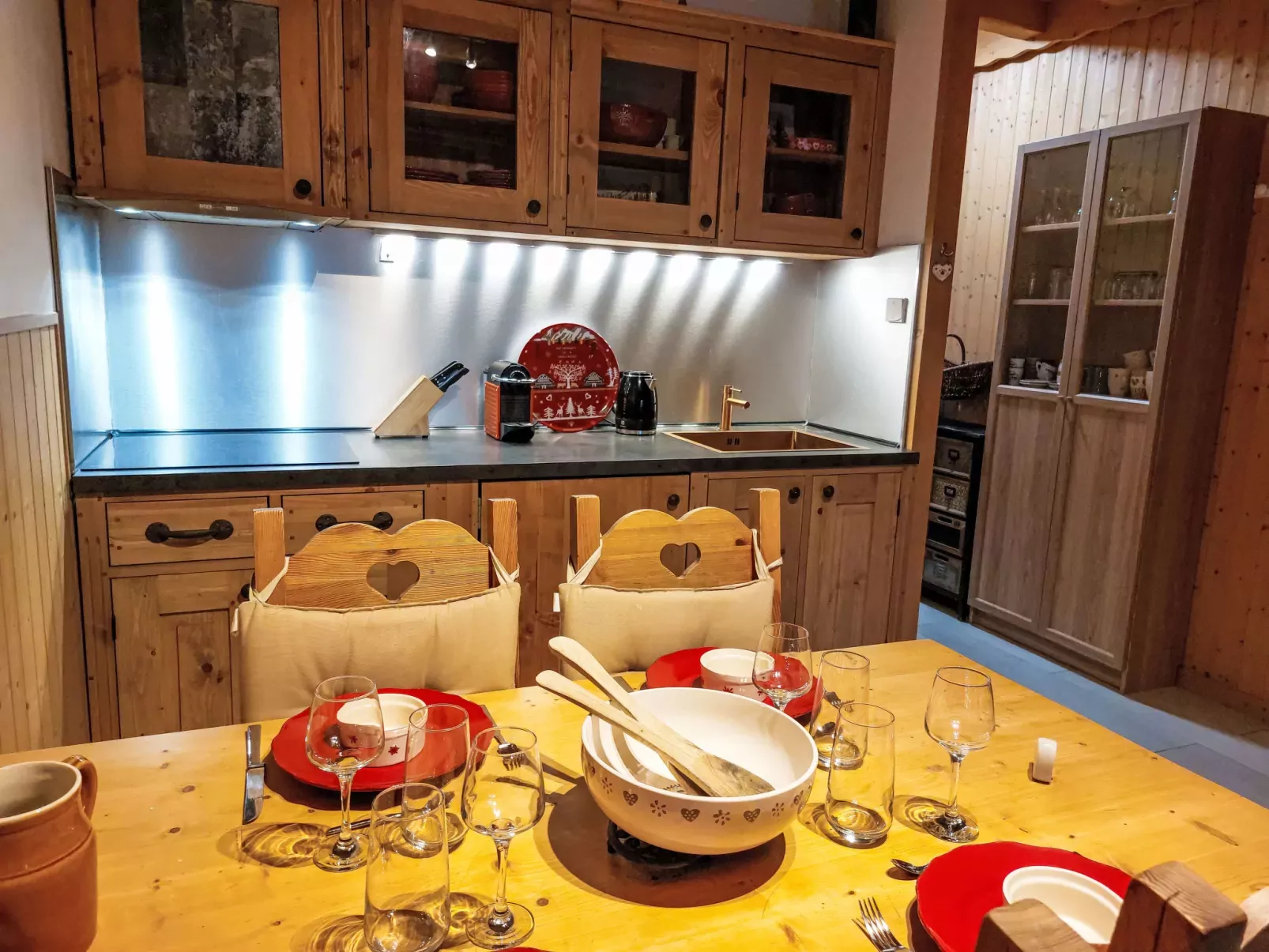 Le clos Alpin-Inside