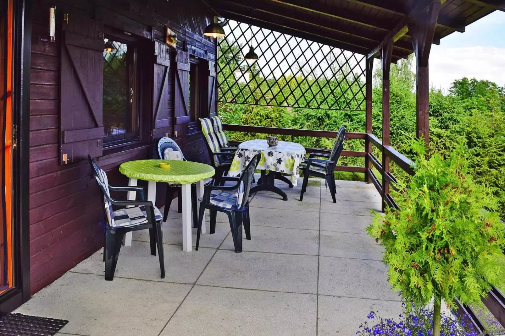 Holiday home Gowidlino-Terrace balcony