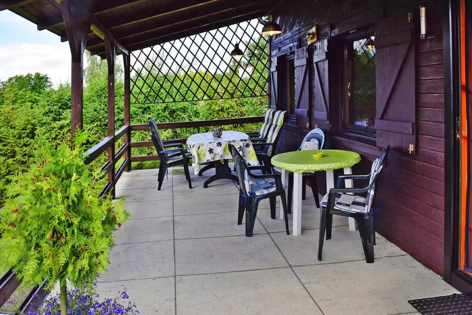 Holiday home Gowidlino-Terrace balcony