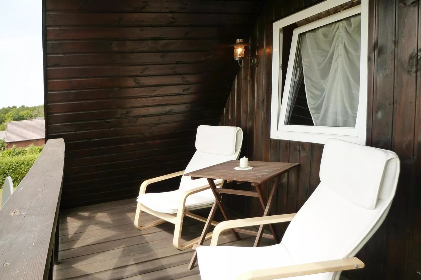 Holiday home in Dobrogoszcz-Terrace balcony