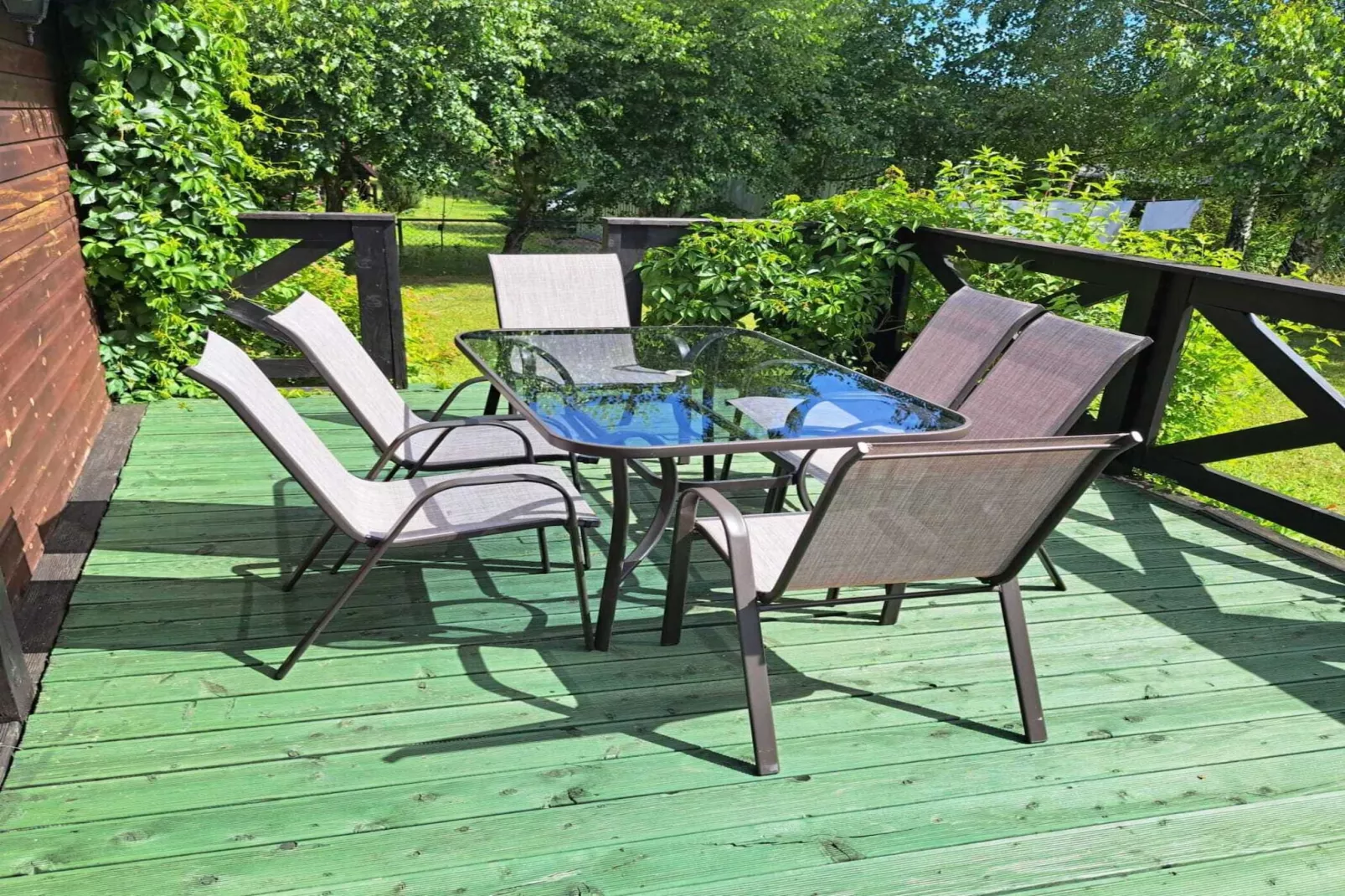 Holiday home in Dobrogoszcz-Terrace balcony